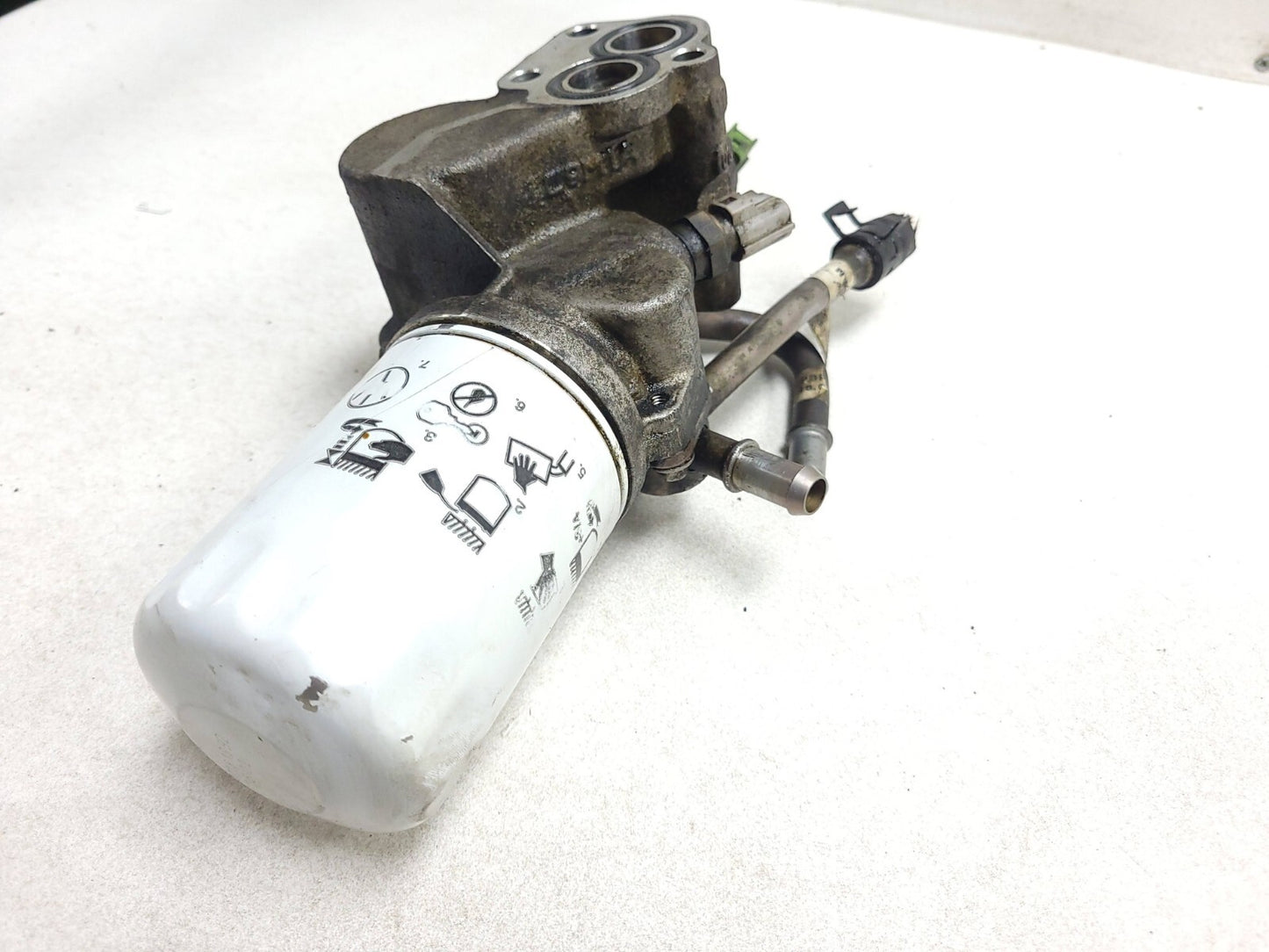 2007 Range Rover 4.2l Engine Oil Filter Housing Adapter OEM