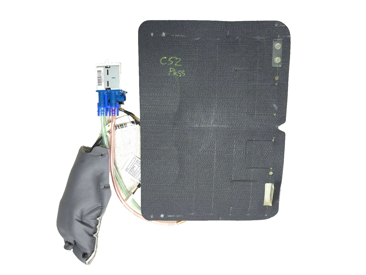 2008 BMW X6 E71 Front Right Seat Lumbar Support Pad & Pump OEM