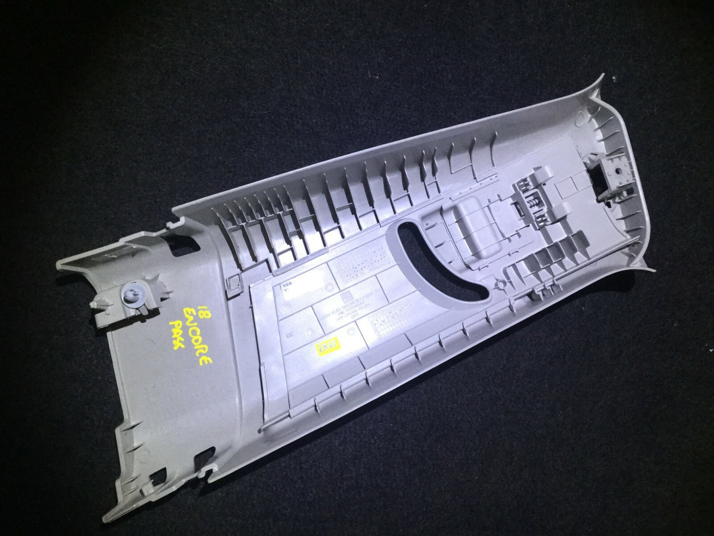 2018 Buick Encore Front Passenger Upper Pillar Trim Cover OEM