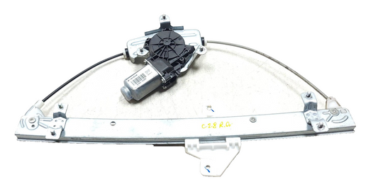 2012-2017 Hyundai Accent Rear Left Window Regulator W/ Motor OEM