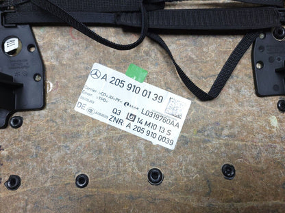 2015-2020 Mercedes C300 W205 Front Left Driver Seat Back Cover Panel Trim OEM