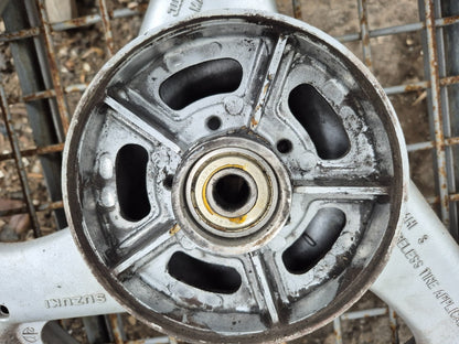 1993 Suzuki Gsx600fp Katana Front & Rear Wheel W/ Tire Pair R 17 OEM