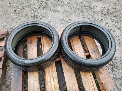 Continental Procontact 235/40r19 96w Pair Used Tire