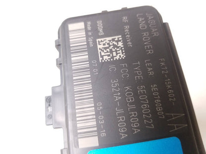 2017 Jaguar Xe Keyless Entry Receiver Control Module OEM Fk72-15k602-aa