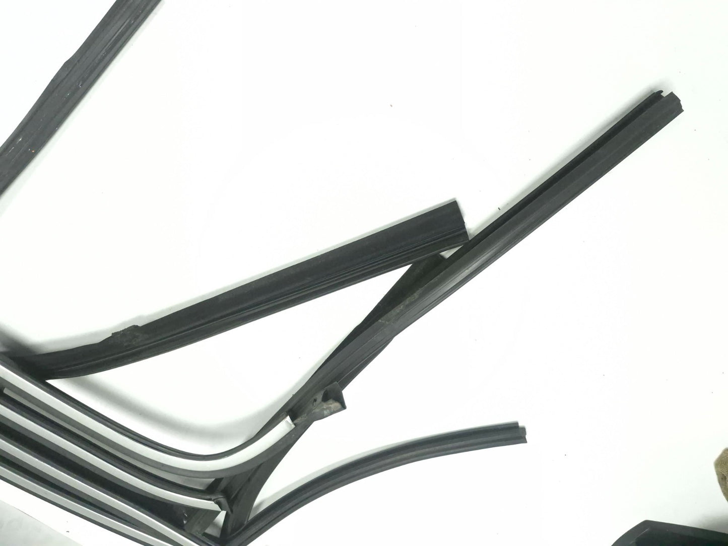2013 Volvo S60 Door Window Belt Molding Front & Rear Set OEM