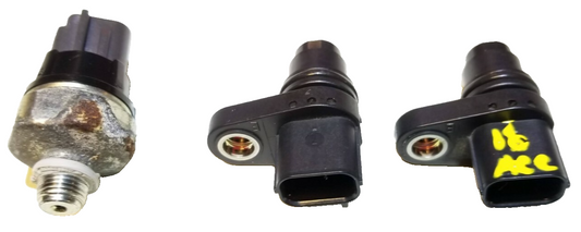 2013 Honda Accord Oil Pressure Camshaft Sensor 3pcs OEM
