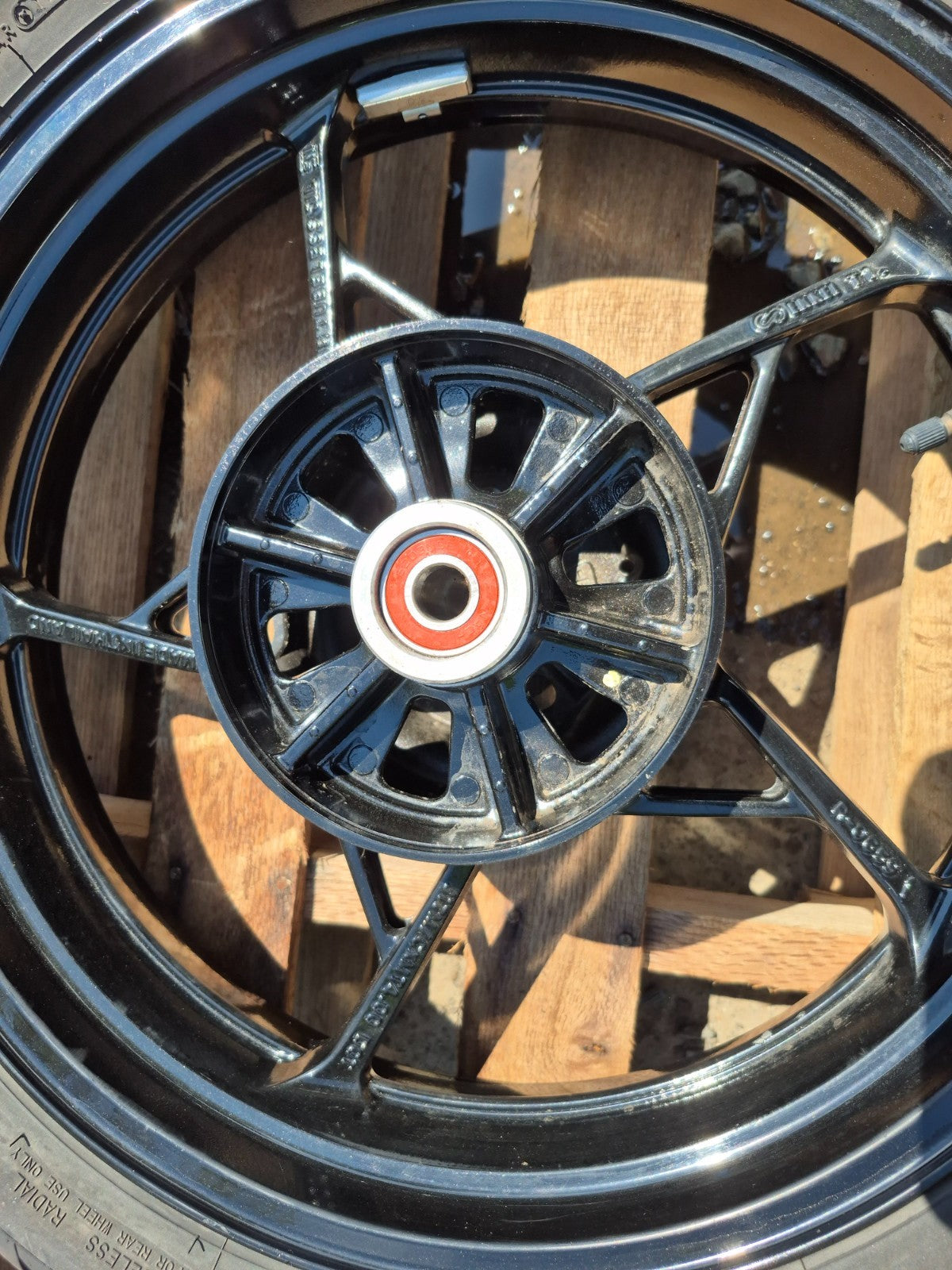 2019 Kawasaki Z400 Er400d Wheel Rim & Tire Front & Rear * Straight * OEM