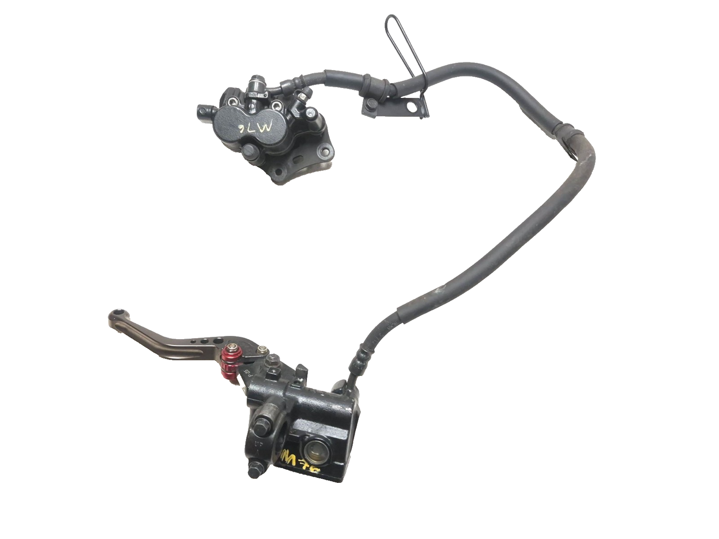 2014 Kawasaki Ninja 300 Ex300a Front Master Cylinder & Brake Caliper Assy OEM