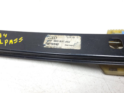 09 - 16 Audi A4 S4 Sedan Front Window Regulator & Motor Passenger Side Right OEM