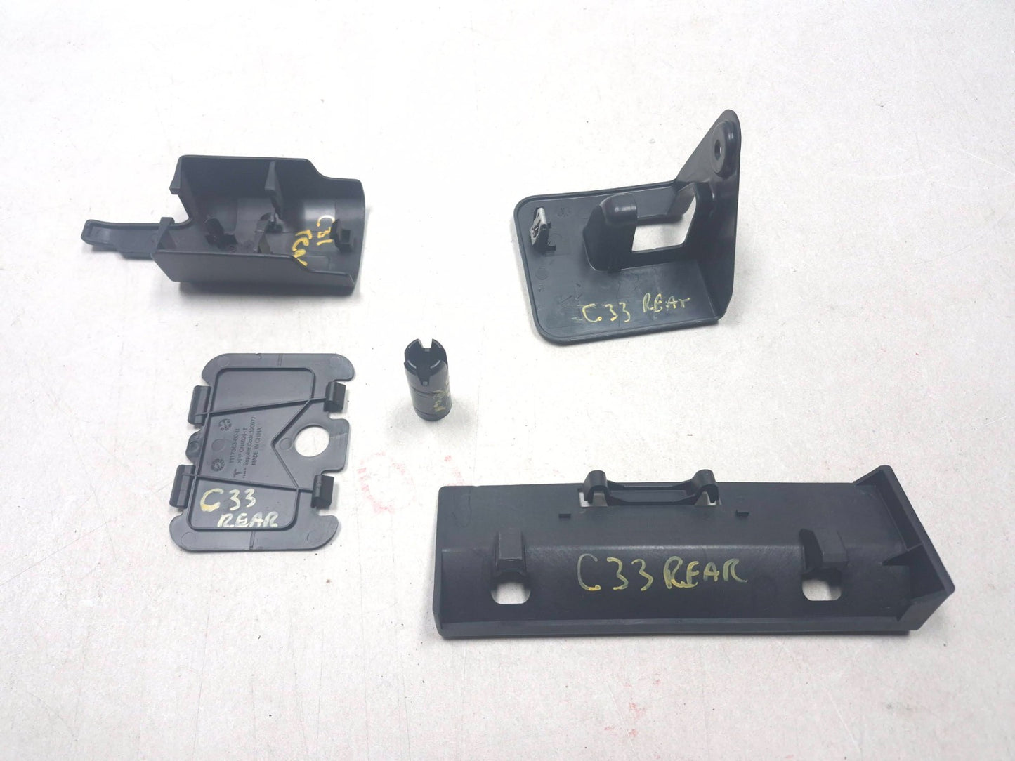 2021 Tesla Model 3 Rear Seat Trim Cover 5pcs OEM
