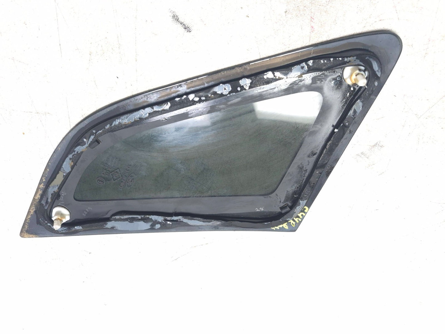 2019 Ford Ecosport Quarter Vent Glass Rear Passenger Side Right OEM
