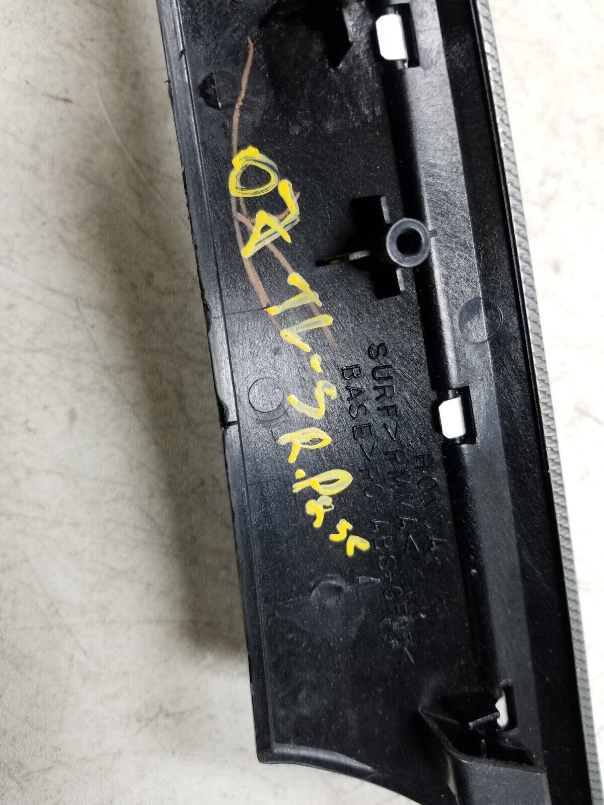 2007 2008 Acura Tl Rear Interior Door Trim W/ Handle Left & Right OEM