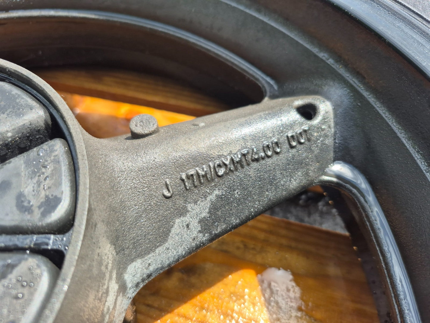 2015 Suzuki Gw250 Inazuma Wheel Rim W/tire Front & Rear Pair OEM