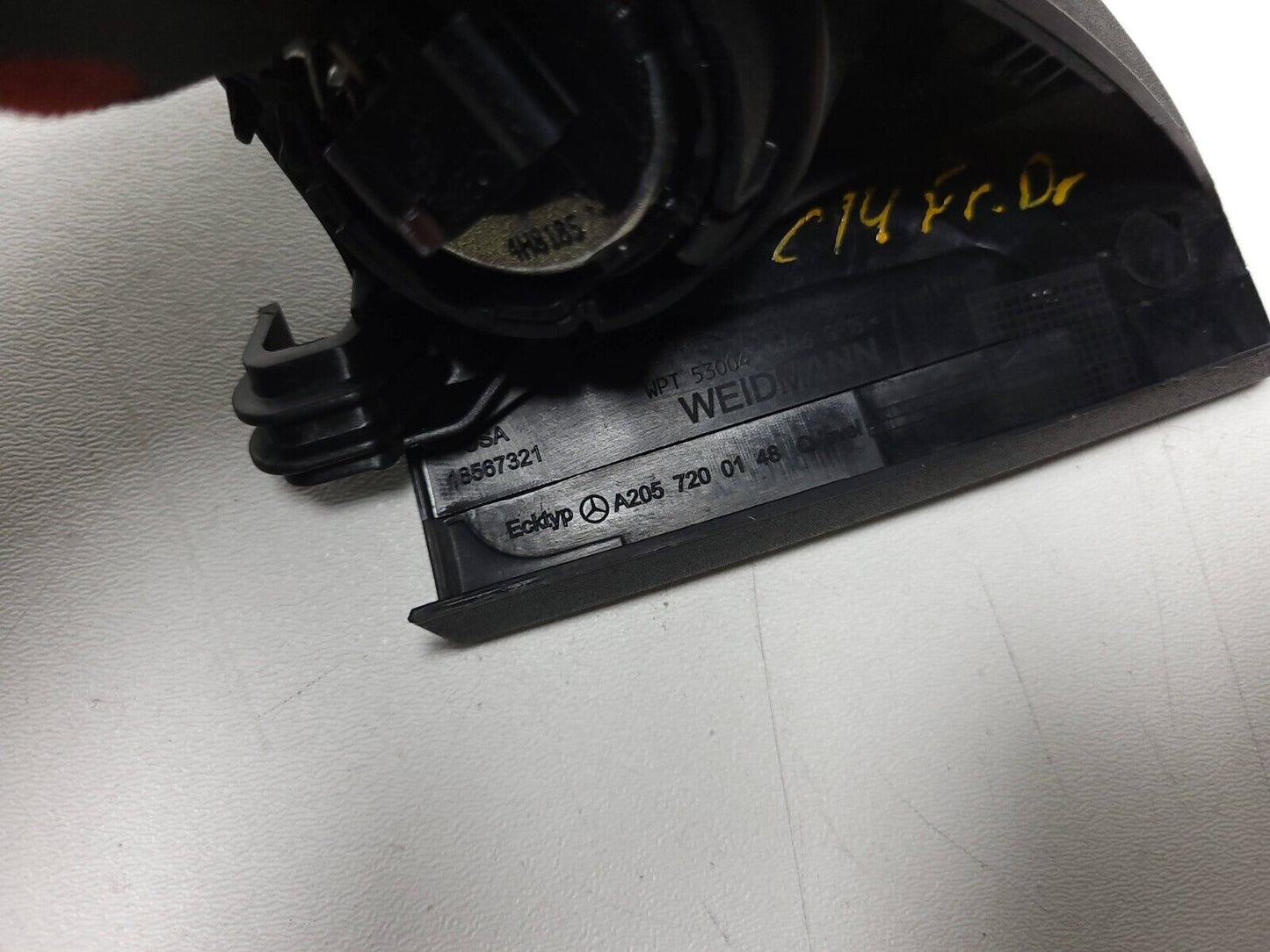 2015-2020 Mercedes C300 W205 Door Corner Speaker Tweeter W/ Trim Cover OEM