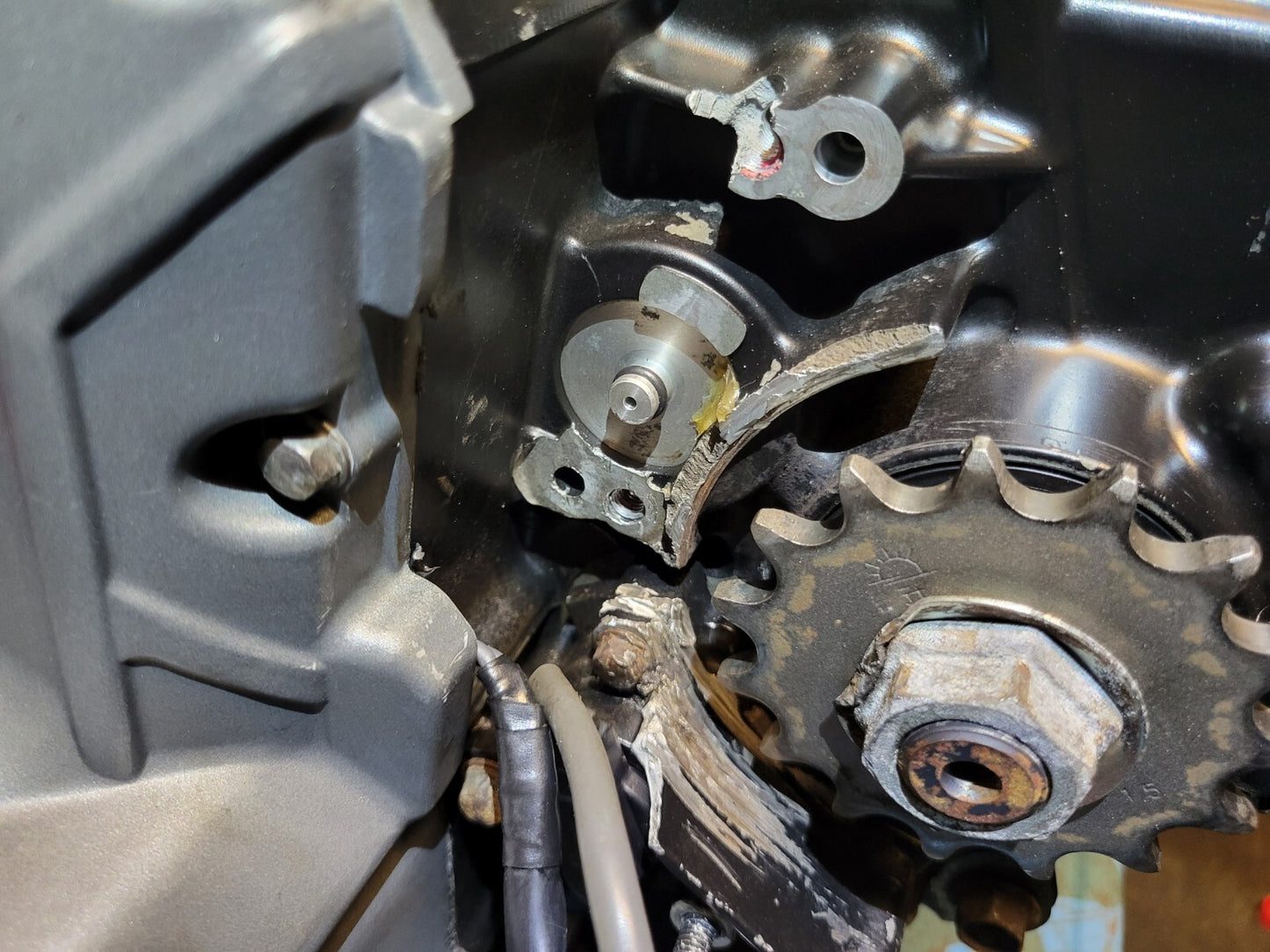 17 18 19 Kawasaki Z650 Er650h Engine Motor 7,789 Miles ✅ Has Damage. See Photos