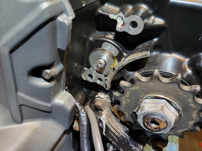 17 18 19 Kawasaki Z650 Er650h Engine Motor 7,789 Miles ✅ Has Damage. See Photos