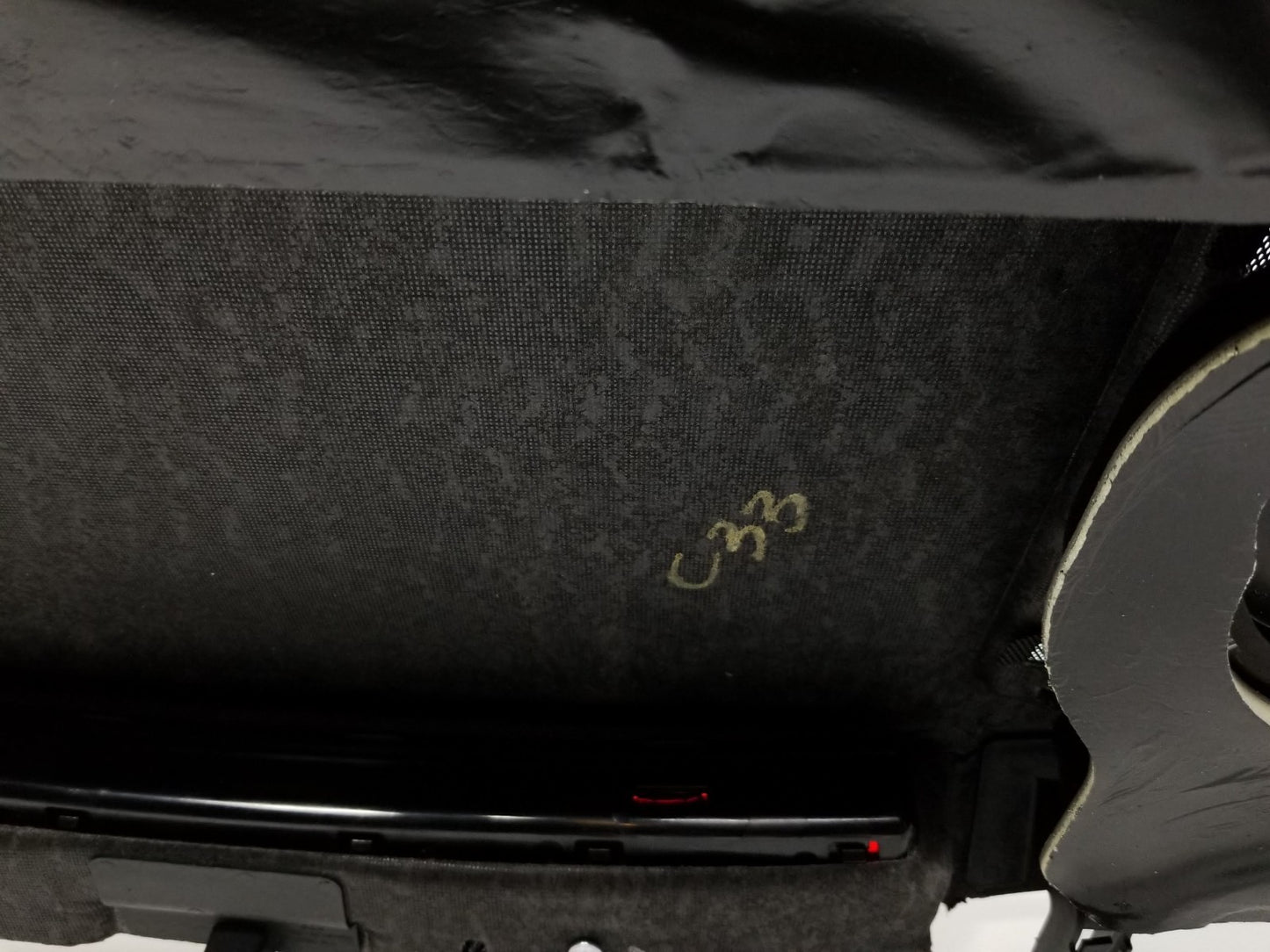 2021 Tesla Model 3 Rear Deck Shelf Package Tray Trim Panel Cover W/ Speaker OEM