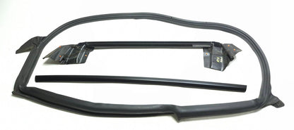 2021 Tesla Model 3 Rear Door Window Belt Molding & Door Seal Driver Side 3pcsoem