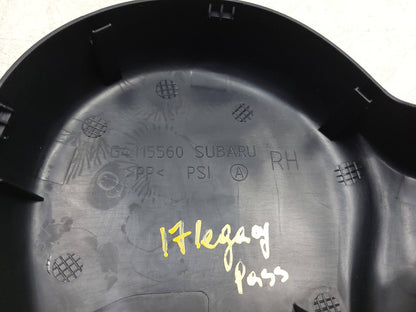 2015 - 2019 Subaru Legacy Front Seat Side Cover Trim Passenger Right 5pcs OEM