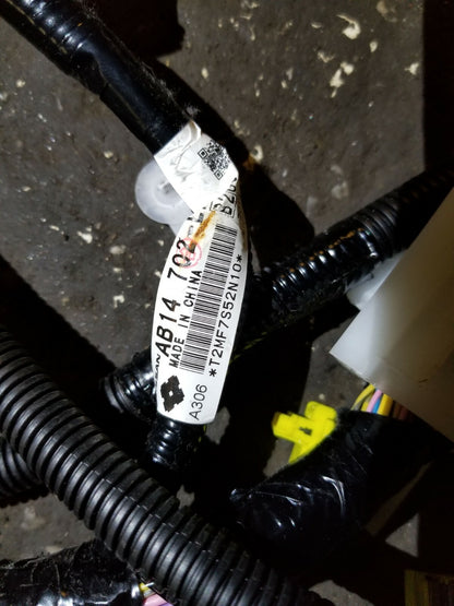 2015 Infiniti Q40 Interior Wire Harness Driver Side Left OEM
