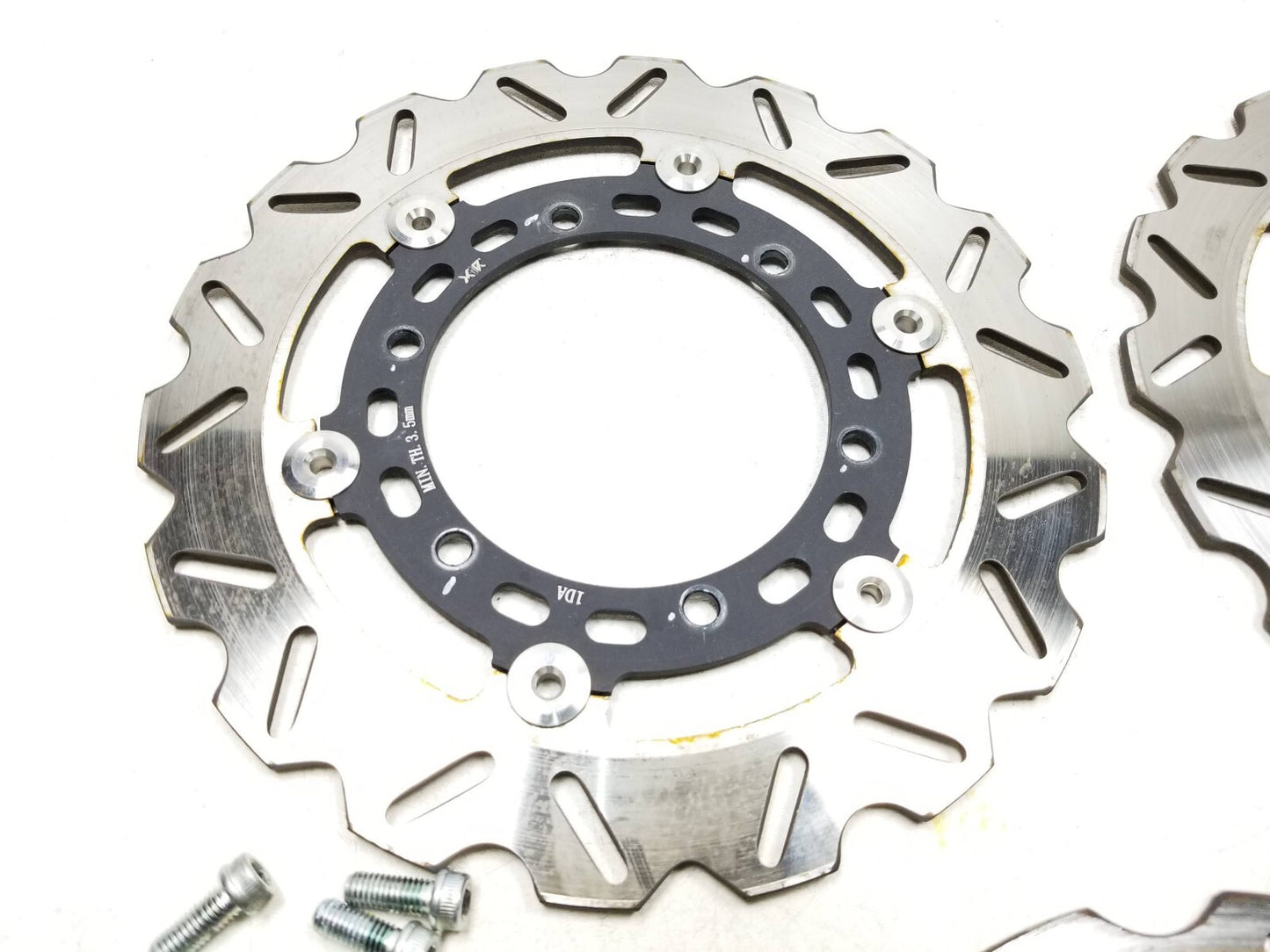 20 - 24 Benelli 302s Brake Disc Rotor Front & Rear 3pcs OEM 1609 Miles