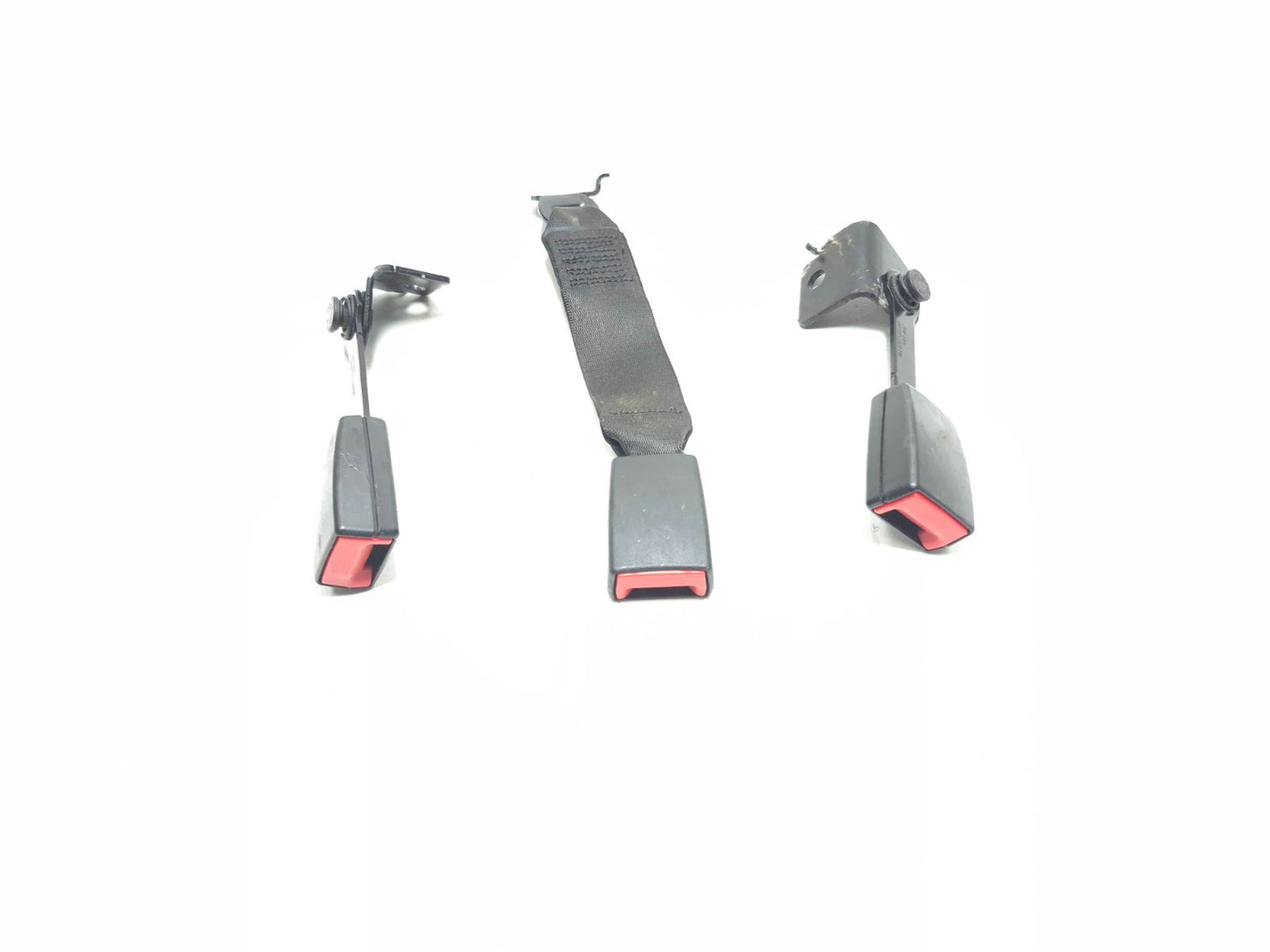 2011 BMW 750li Rear Seat Belt Buckle 3 Pcs OEM