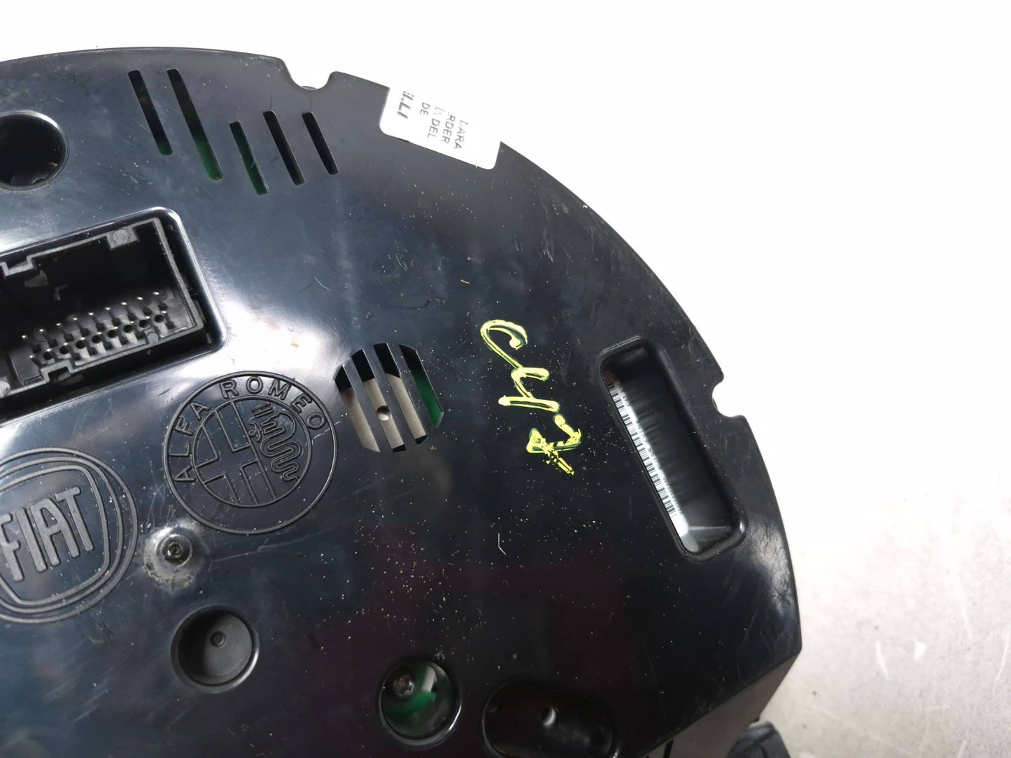 2013 Fiat 500 Turbo Speedometer Instrument Cluster Gauge W/ Frame Trim Cover OEM