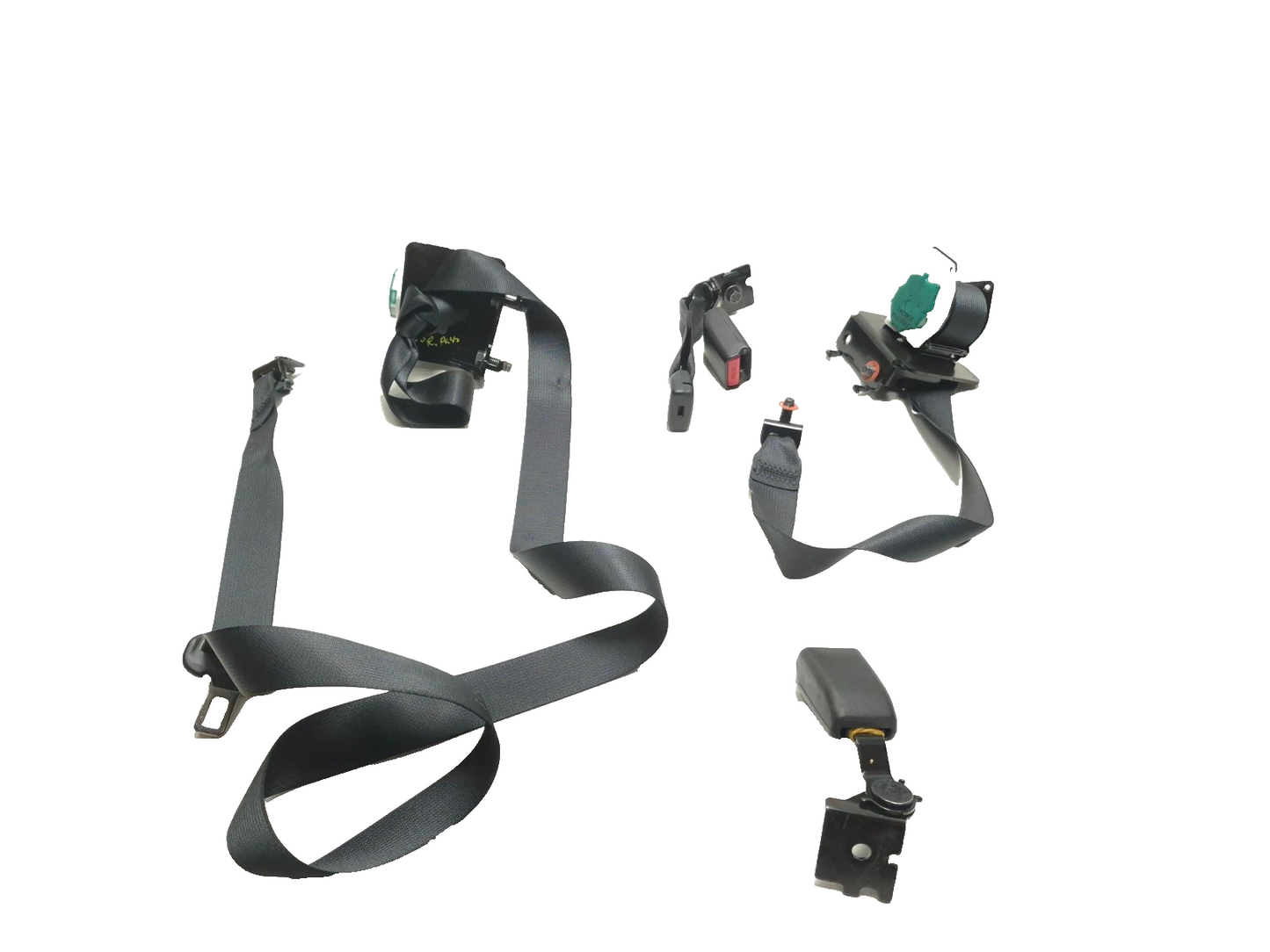 2019 Hyundai Kona Rear Seat Belt & Buckle 4 Pcs OEM