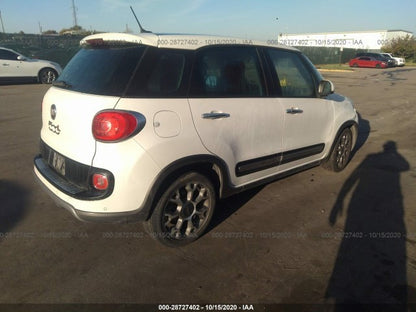 2014 Fiat 500l Rear License Plate Cover Trim Panel OEM