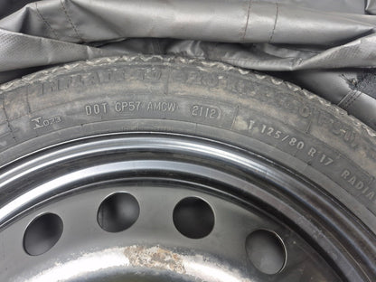 2013 Volvo S60 Compact Spare Tire Wheel 125/80r17 OEM 31317980