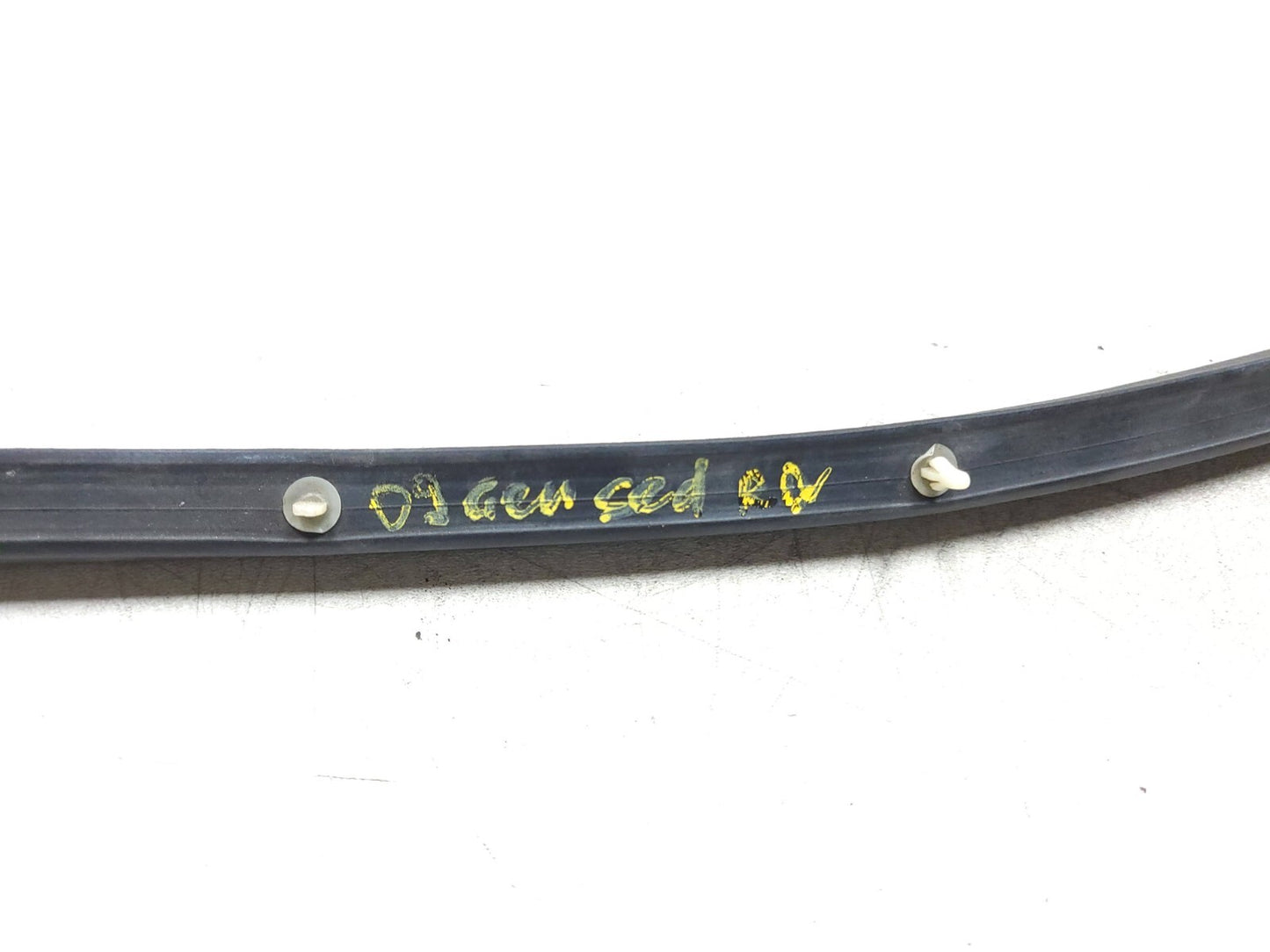 09-14 Hyundai Genesis Door Weatherstrip Seal Rear Driver Side Left OEM Sedan