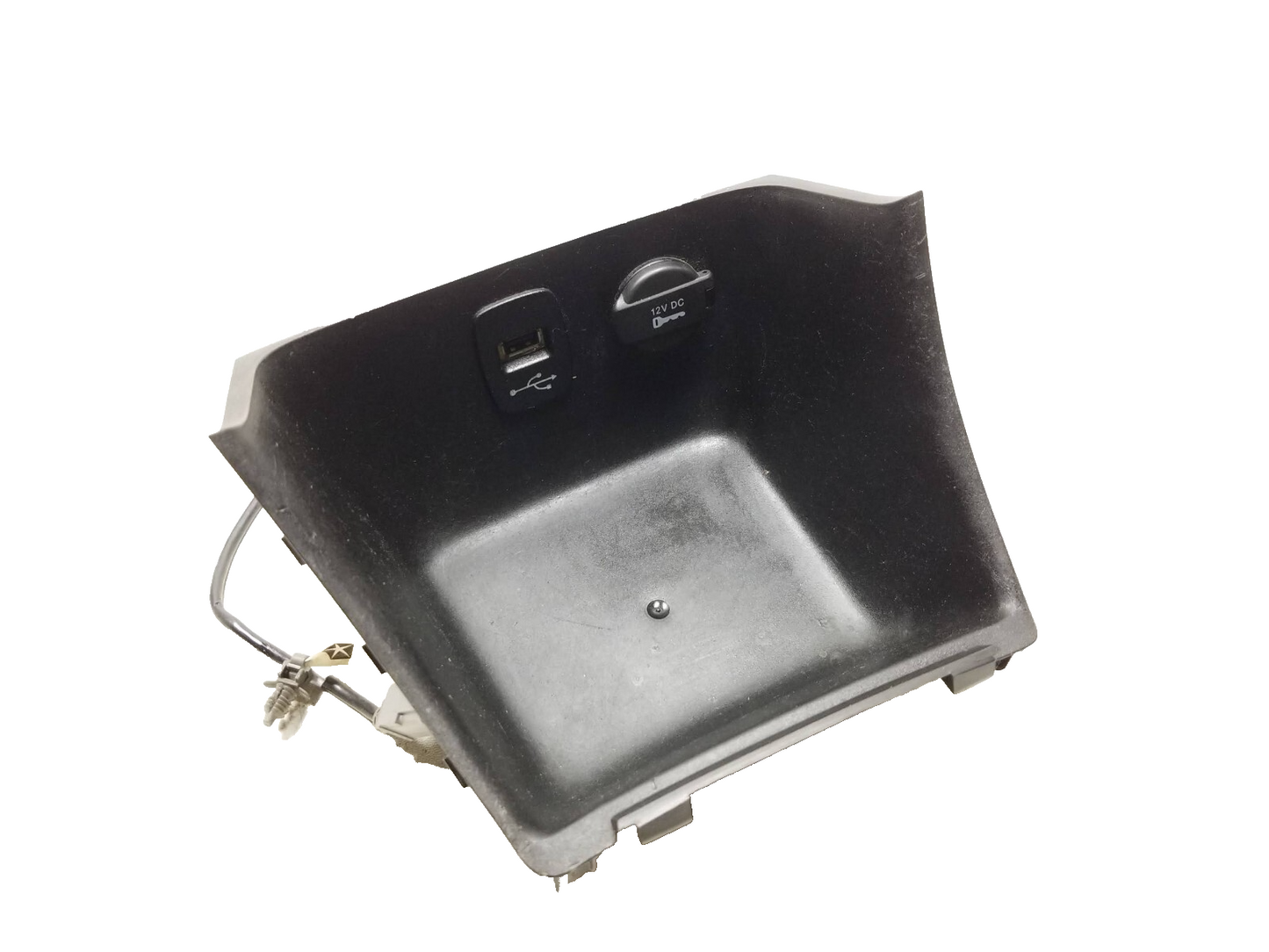 2013 Chrysler 200 Console Storage Power Outlet & Usb OEM