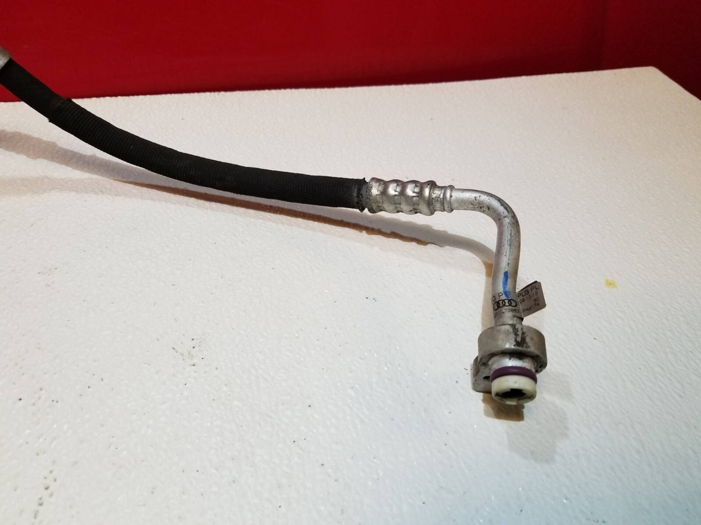 2014 Audi A6 A/c Hose Line Pipe Tube 3pcs 3.0t OEM