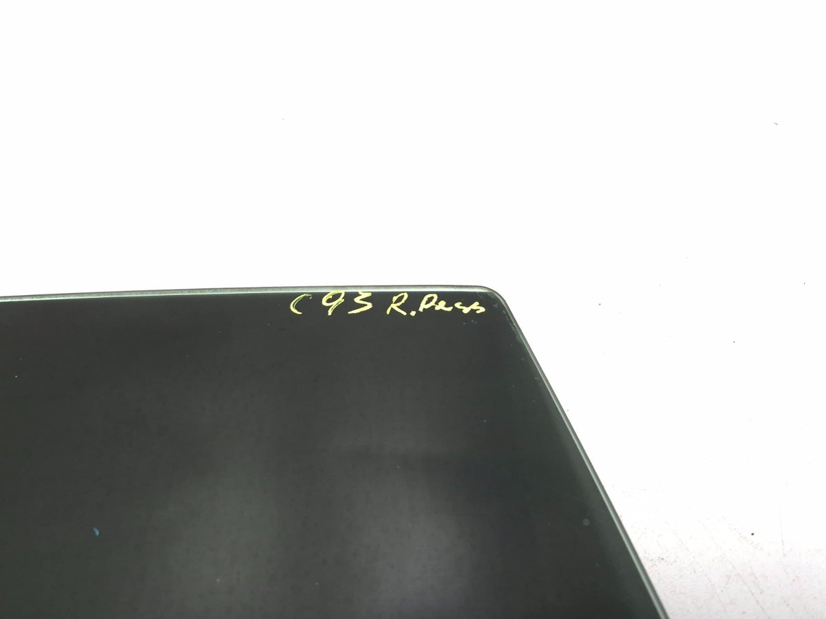 2021 Tesla Model 3 Rear Door Window Glass Passenger Side Right OEM