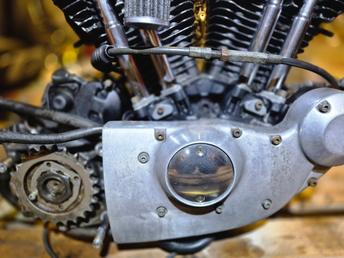 1991-2003 Harley Sportster Xl1200c Engine Motor 5-speed Chain Drive Conversion