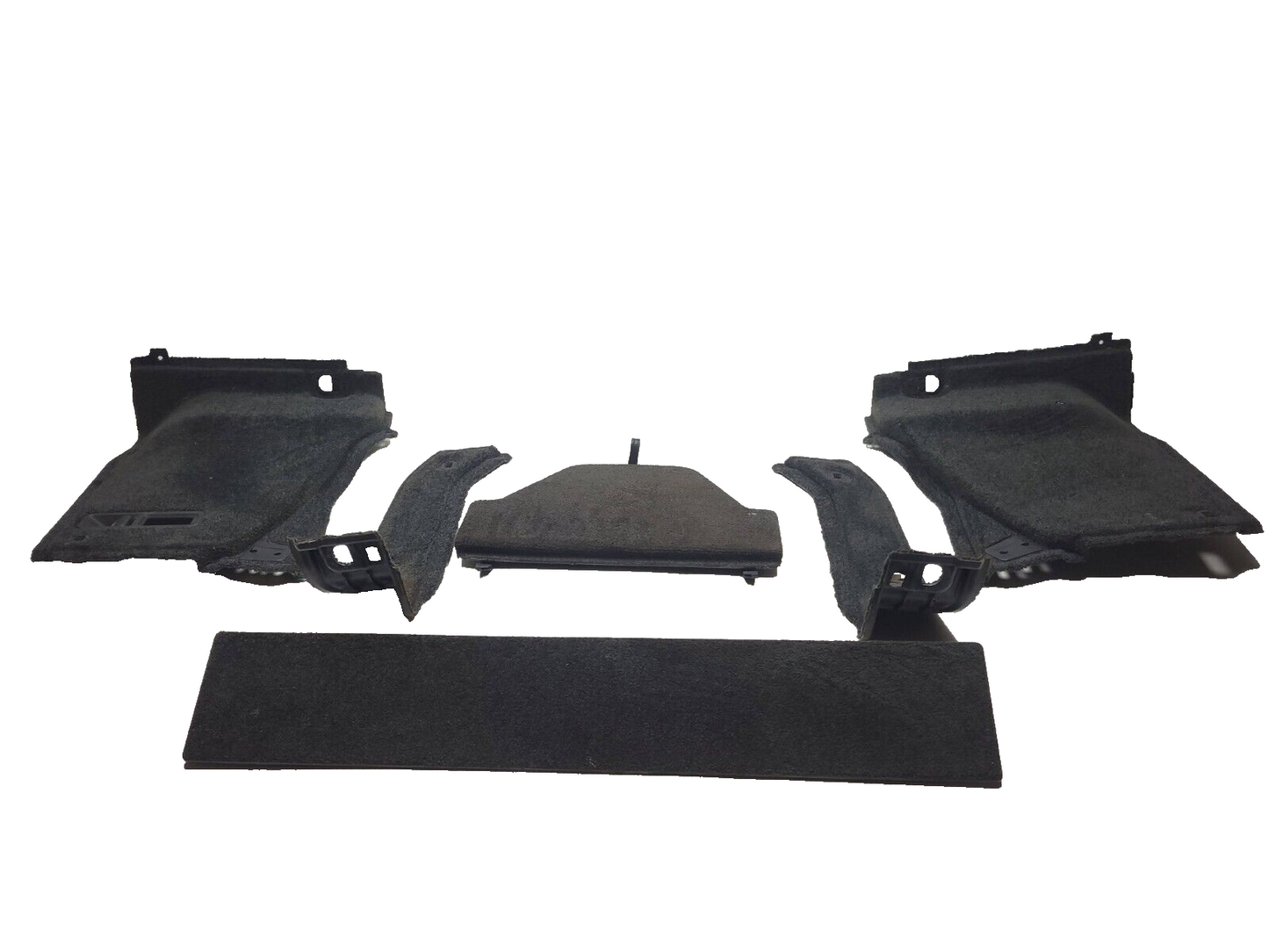 2007 Range Rover Rear Trunk Carpet Cargo Panel Trim 6 Pcs OEM