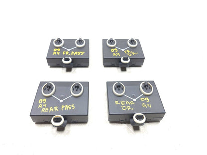 2009 - 2012 Audi A4 S4 Sedan Door Control Module Front & Rear 4pcs OEM