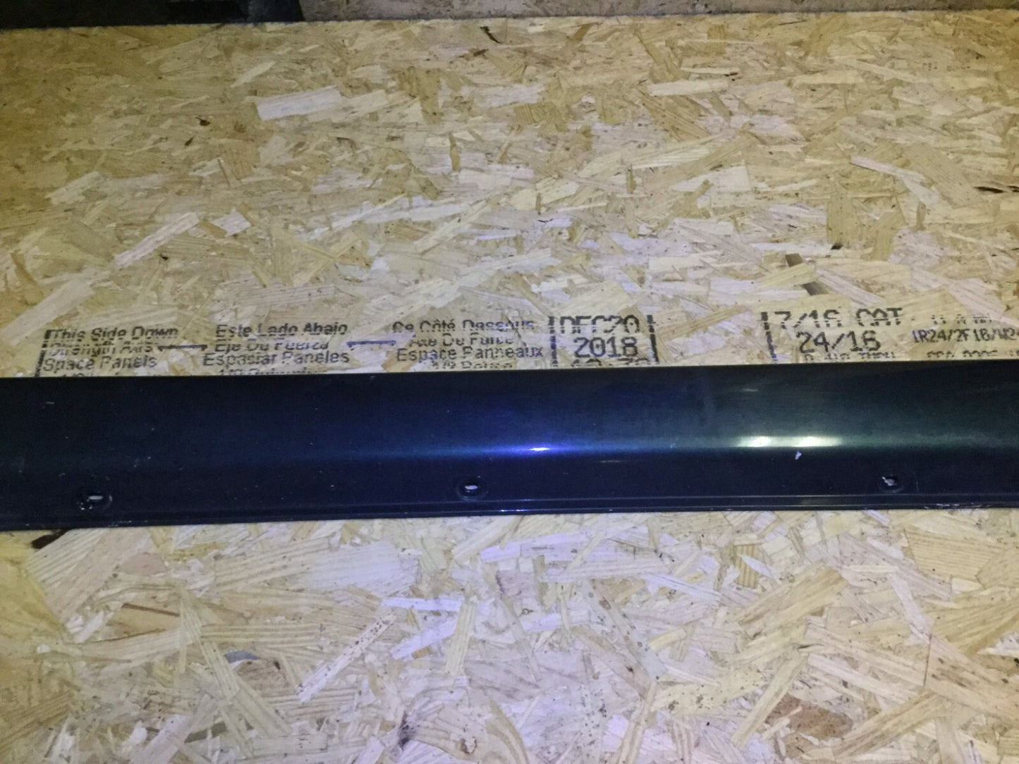 2001 Mercedes Benz W163 Ml320 Skirt Rocker Panel Molding Driver Side OEM