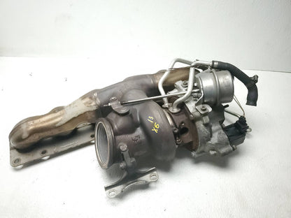 2013 BMW X6 Turbocharger W/ Exhaust Manifold Assy OEM