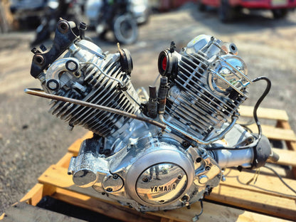 1993 Yamaha Virago Xv750 Engine Motor OEM
