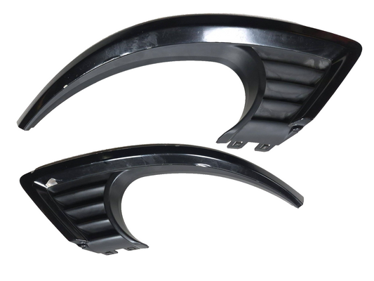 2007 Saab 9-5 Front Lower Bumper Fog Light Trim 2pcs OEM