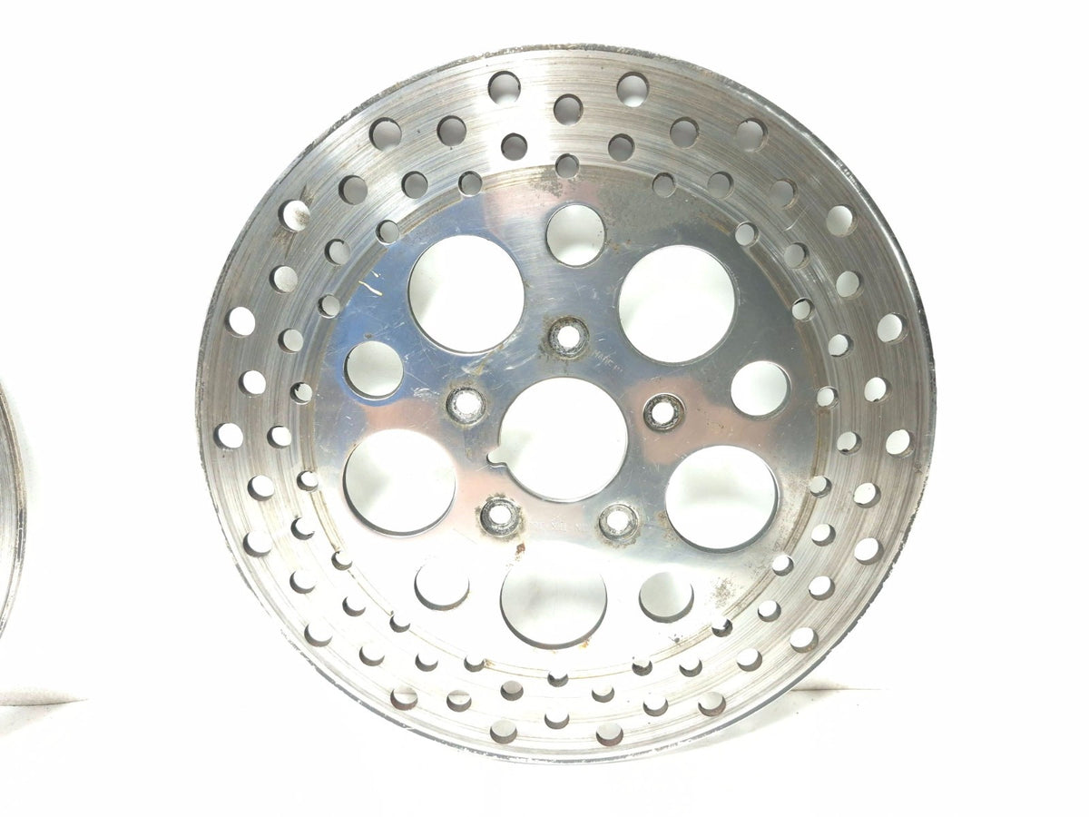 2000 - 2013 Harley Sportster Xl1200 Xl883 Brake Rotor Disc Front & Rear