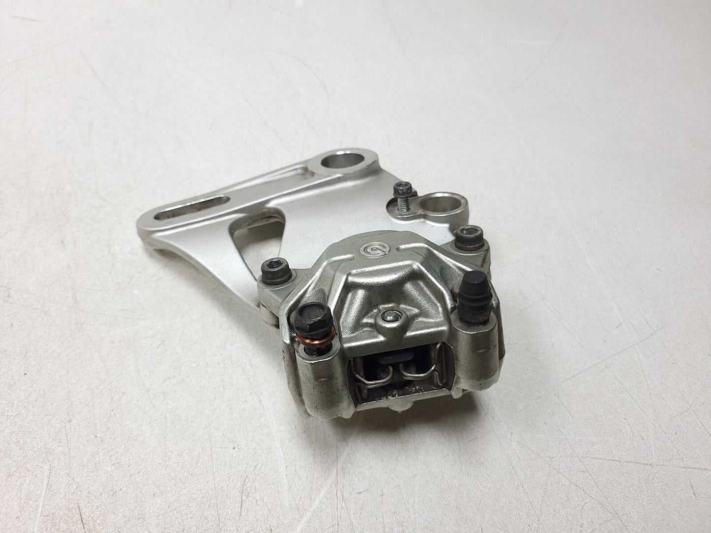 2008 - 2014 Ducati Monster 696 Rear Brake Caliper & Bracket Brembo OEM