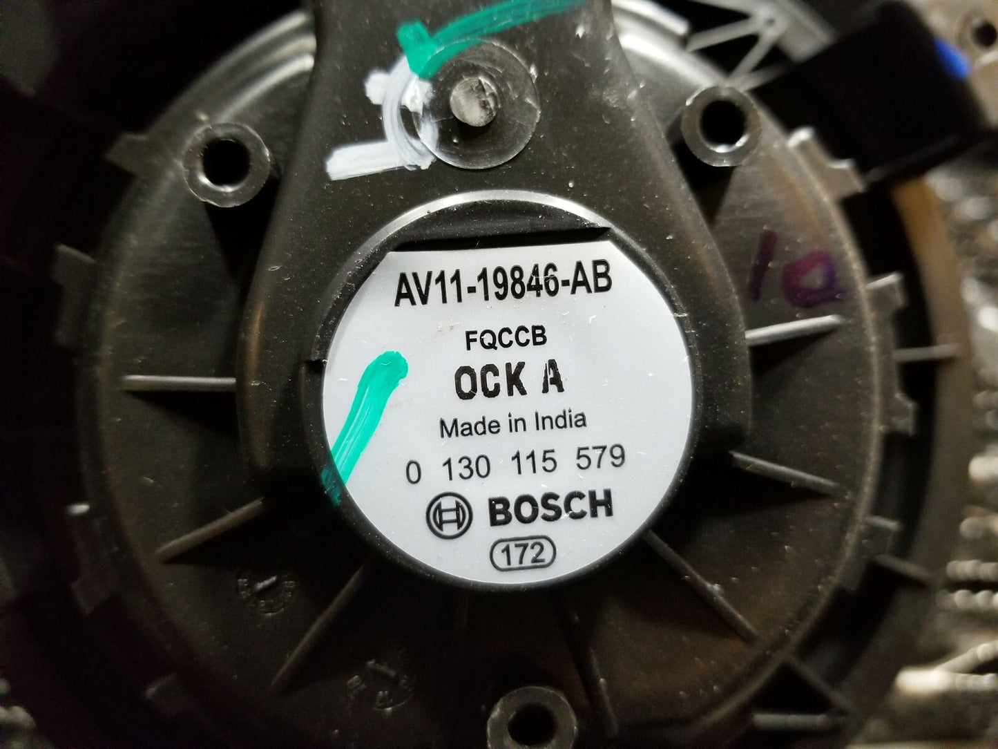 18-22 Ford Ecosport Blower Motor OEM 532 Miles