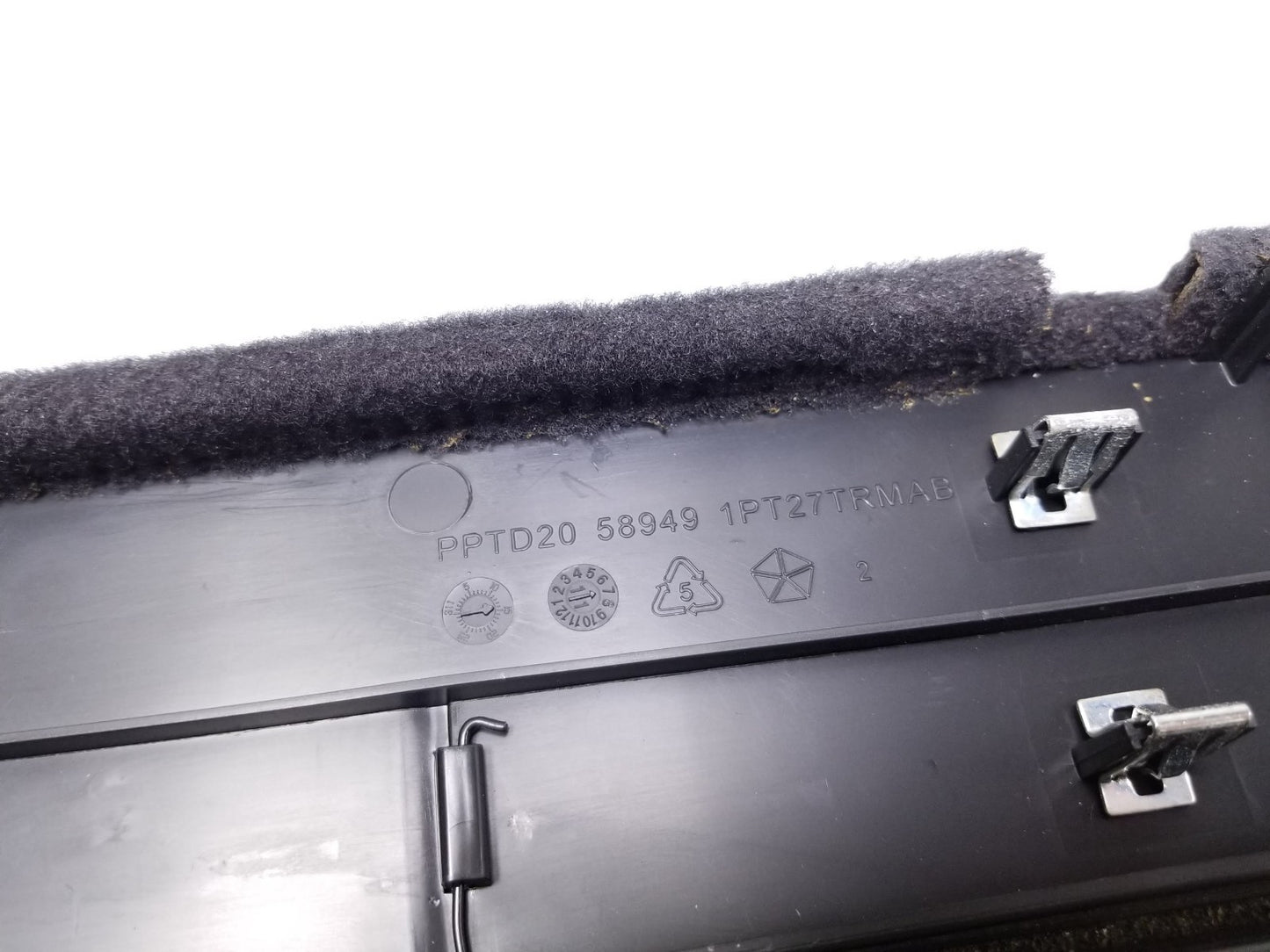 2011 - 2013 Jeep Grand Cherokee Rear Seat Panel Cover OEM