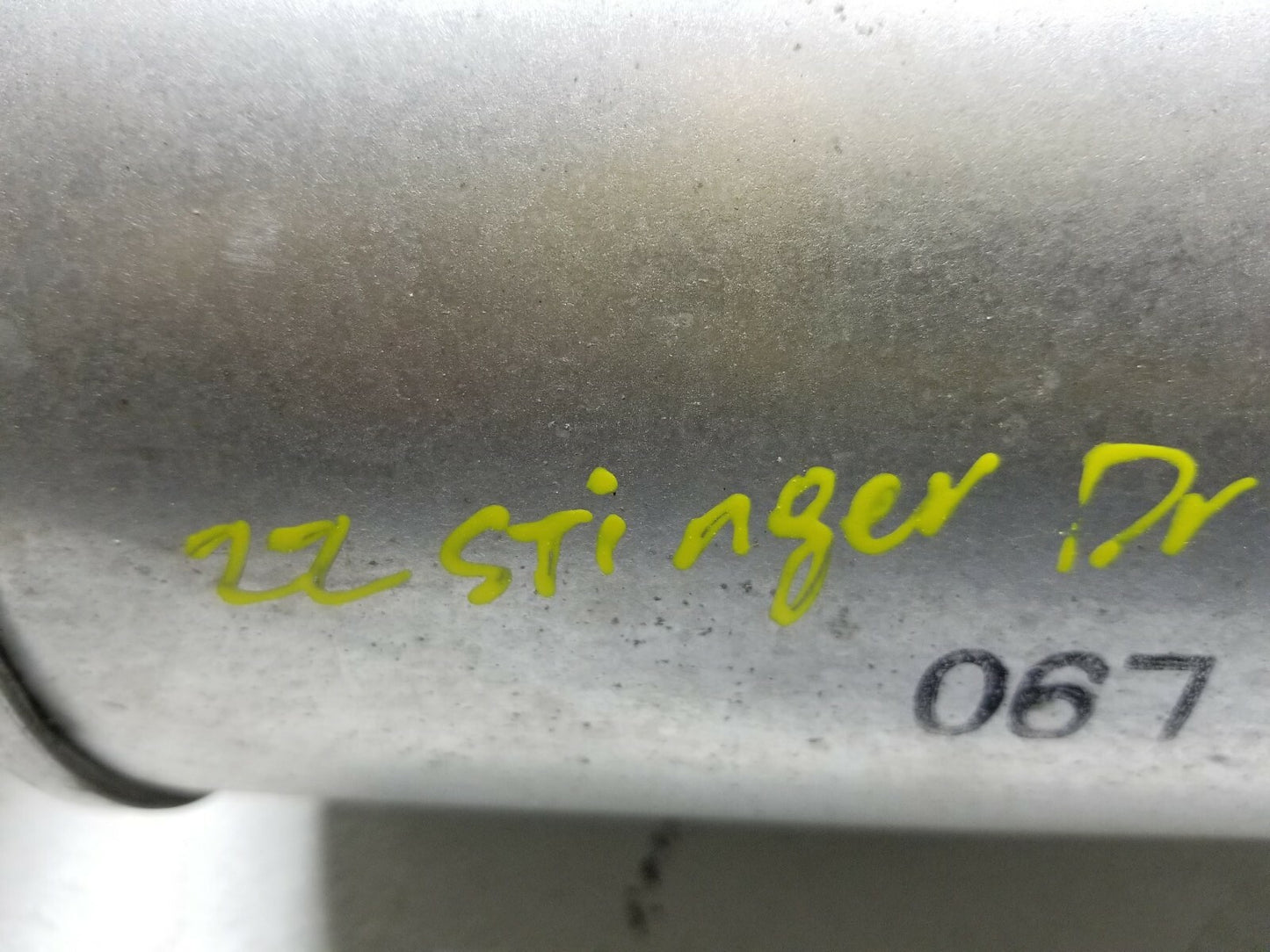 2022 Kia Stinger Rear Exhaust Muffler Pipe Left Driver Side OEM