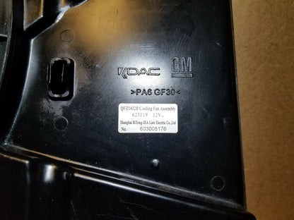 2016 Buick Encore Radiator Cooling Fan OEM