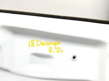 11-20 Dodge Durango Rear Driver Door Shell OEM Paint Code : Pw7 ✅