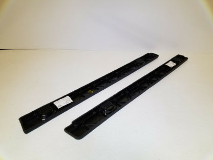 2015 Audi Q7 Trunk Cargo Floor Side Lining Trim Cover Left & Right Pair OEM