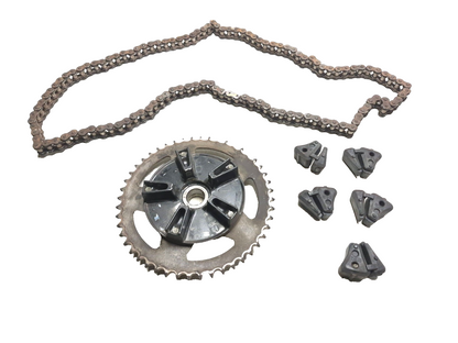 2002 Yamaha Yzf-r6 Rear Sprocket & Drive Chain Pair OEM
